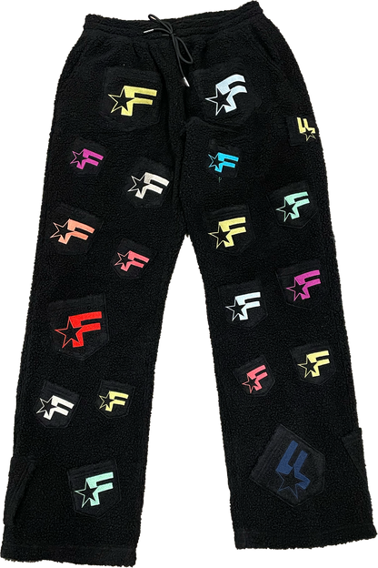"RUGRATS" FUZZY SWEATPANTS