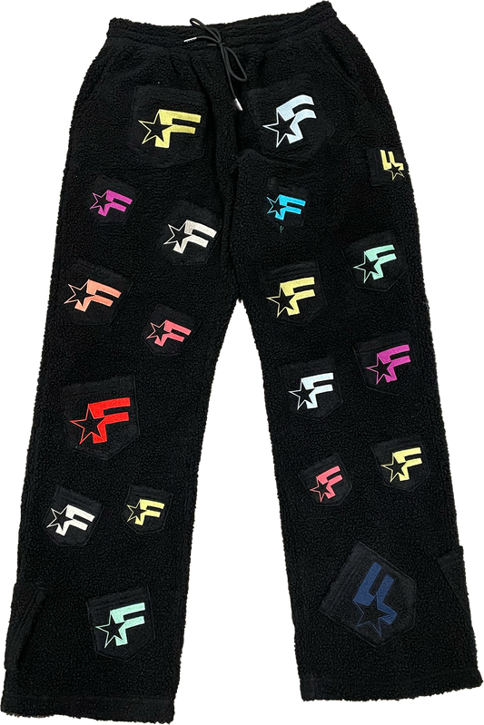 "RUGRATS" FUZZY SWEATPANTS