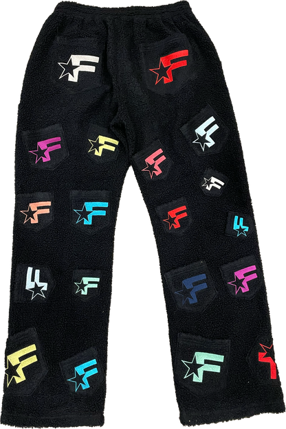 "RUGRATS" FUZZY SWEATPANTS